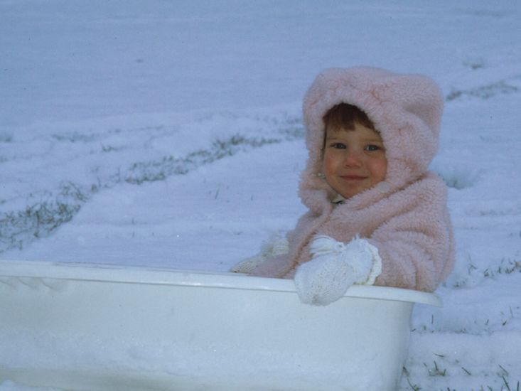  Anita in Michigan winter
